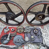 فروش لوازم یدکی موتورسیکلت در حد نو|قطعات یدکی و لوازم جانبی|رودان, |دیوار