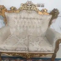 مبل استیل ۷نفره و راحتی ۵نفره