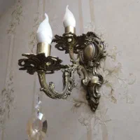 لوستر برنز|لوستر و چراغ آویز|کرج, شهرک جهان‌نما|دیوار