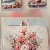 کیسه خرید نان  و سرویس اشپزخانه