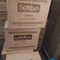 دستمال سافتلن طلایی