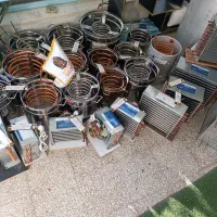 کندانسور خنک کننده برقی و آبی پیرکس استیل مسی