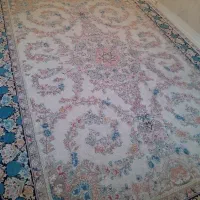 فرش ۹ متری و ۶ متری،گل برجسته تخت‌کرم، بدون سوختگی|فرش|ملارد, |دیوار