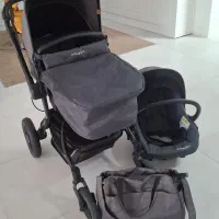ست کالسکه و کریر و ساک baby4life