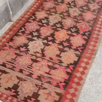 گلیم قدیمی دست بافت با قدمت بالا