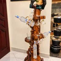 میز بار چوبی  ، استند بار