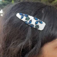 گیره مو و دیوار کوب گلدوزی|زیورآلات و اکسسوری|محمودآباد, |دیوار