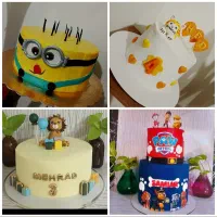 تهیه انواع کیک و شیرینی خانگی