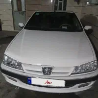 پژو پارس مدل ۱۳۹۰ / سفید / فنی سالم / کلاچ برقی