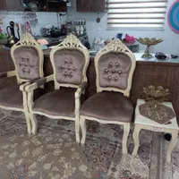 مبلمان ۹ نفره استیل با میز عسلی سالم و تمیز|مبلمان خانگی و میز عسلی|لنگرود, |دیوار