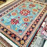 ۲ تخته فرش ۶ متری ساوین کاشان طرح دستبافت|فرش|کرج, فاز ۱ مهرشهر|دیوار