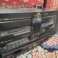 رادیو ظبط استریو جی وی سی در حد آکبند  عتیقه|سیستم صوتی خانگی|تهران, افسریه شمالی|دیوار