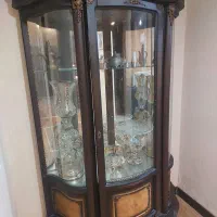 مبل ترک ۸ نفره  و ساعت ایستاده با چوب راشا  و بوفه|مبلمان خانگی و میز عسلی|چمران, |دیوار