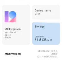 گوشی شیائومی Mi 9T   64gig