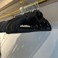 چوب لباسی مخمل|بندرخت و رخت‌آویز|تهران, قلهک|دیوار