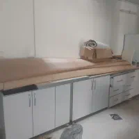 کابینت فلزی با درب ام دی اف درحدنو