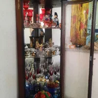 بوفه چوب گردو درجه ۱.دارای هالوژن