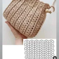 بافتنی کیف رافیا ومکرومه|کیف، کفش، کمربند|رشت, عینک|دیوار