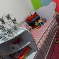 تخت تمام ام دی اف کودک و نوجوان|تشک تختخواب|رشت, معلولین|دیوار