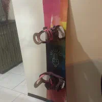 برد اسکی دخترانه با فیکس و بوت
