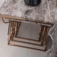 میز وسط مبلی و سه تا برای پذیرایی استیل رنگ ثابت