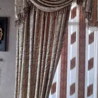 پرده پذیرایی و اتاق ست|پرده، رانر، رومیزی|صحنه, |دیوار