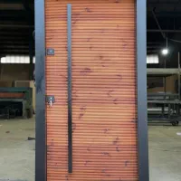 درب ضد سرقت روکش رنگ، اتوماتیک، کرکره برقی کدF109|مصالح و تجهیزات ساختمان|ساری, |دیوار