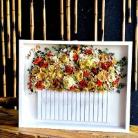 تابلو گل خشک جاودان