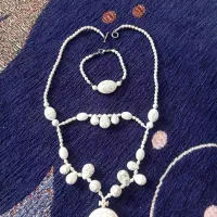 ست هندی دستبند و گردنبند
