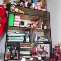 کتابخانه با چوب اصل و ضدآب