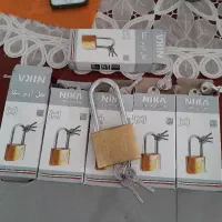 قفل آویز پایه بلند سایز ۶۳ نیکا