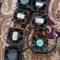 فن کامپیوتر ۱۲ و۲۴ و۳۵ ولت فن سی پی یو کامپیوتر|قطعات و لوازم جانبی رایانه|کرج, مصباح|دیوار