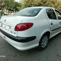 پژو ۲۰۶ وی۸ مدل ۹۹ سفید بیرنگ درحد صفر|خودرو سواری و وانت|بابل, |دیوار