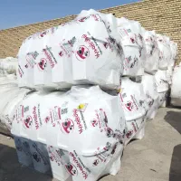 مخزن2000لیتر(افقی)پایه دار تانکرسه لایه ضدجلبک