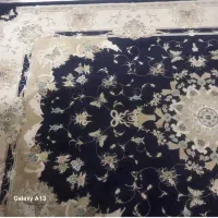 دوتا فرش ۶ متری سرمه ای