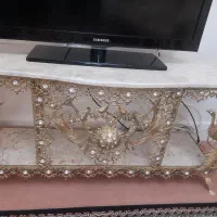 میز تلویزیون برنزی