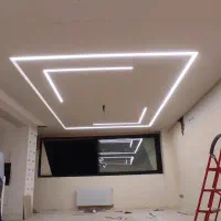 اجرای کناف تایل  پی وی سی  سقف کاذب
