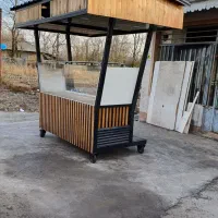 گاری کبابی یخچال دار کار