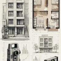 طراحی معماری و نقشه برداری