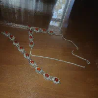 گردنبندو دستبند نقره