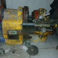 حدیده برقی ۲ اینچ و گیره سه پایه