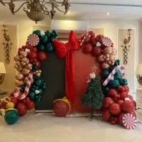 بادکنک با تم کریسمس