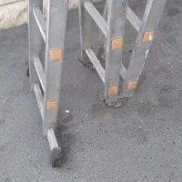 نردبان تاشو۴تیکه ۶متری آلومینیومی سالم وتمیز|ابزارآلات|تهران, شاهین|دیوار