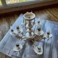 سه تا لوستر ۹ و ۶ شاخه سرامیکی