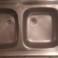 سینک ظرفشویی دو لنگه