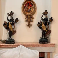 دو عدد چراغ عتیقه