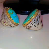 ۲عدد انگشتر فیروزه درشت معاوضه با سهره سهره قناری