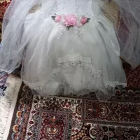 لباس عروس بچه گانه ۷۵۰ تومان|کفش و لباس بچه|آق قلا, |دیوار