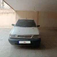 پرایدسفیدصبا/مدل 85/ارزون/شیشه دودی