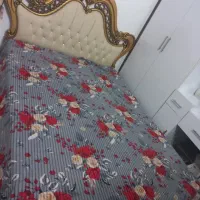تخت دو نفره همراه تشک رویال